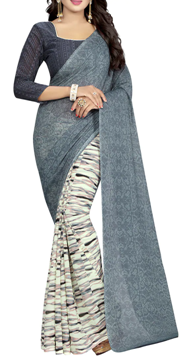 Georgette Party wear Sari at 70% off