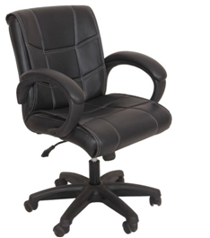 Ks chairs Leatherette Study Arm Chair (Black) on flipkart at just Rs 4899