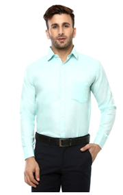 Lee Marc Solid Formal Shirt for Men's on voonik.com at Rs 499