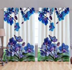 Polyester Eyelet Door Curtains