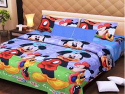 Printed Double Bedsheet at 85% off