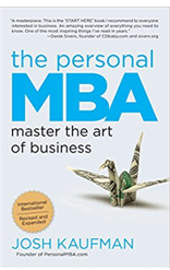 The Personal MBA Master the Art of Business Paperback by Josh Kaufman on amazon.com at Rs 897