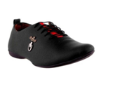 Wonker Casual Black Party Wear Shoes