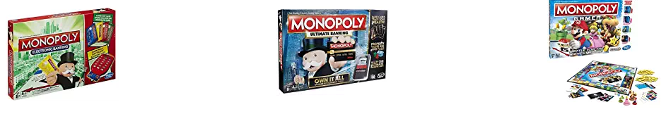 Monopoly game at amazon