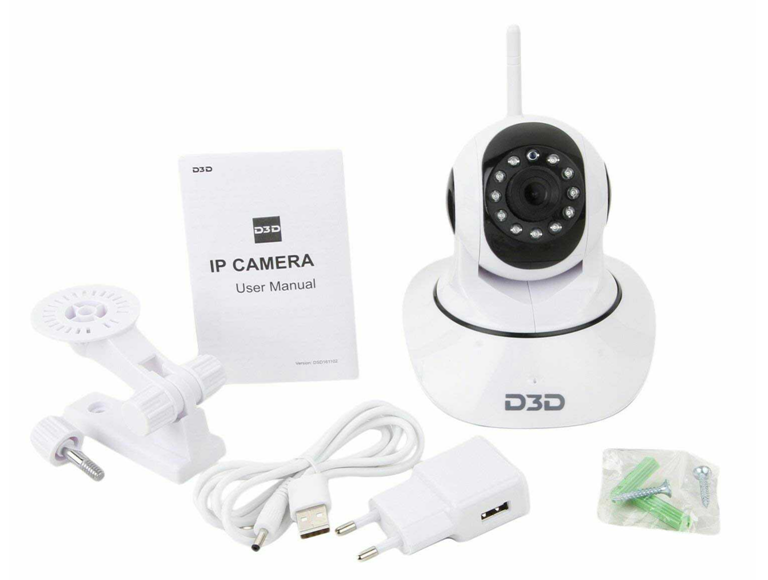 Top 1 D3D D8810 Wireless HD IP WiFi CCTV Indoor Security Camera