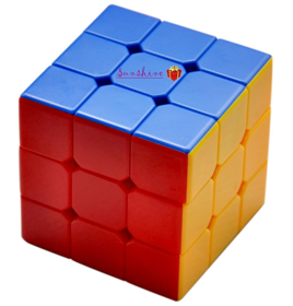 Toyshine High Stability Sticker less - 3X3X3 Speed Cube, Multi Color
