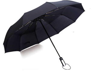 Umbrella for Men Women 3 Fold Rainy Season Ultralight Umbrella