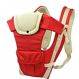 HOLME’S Baby Adjustable Hands Free 4-in-1 Front Carrier Bag with Head Support and Buckle Straps