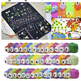Magicwand DIY Art and Craft Punch Kit for School Projects
