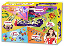 SARTHAM, Fashion Craft - 6 in 1 Activity Boutique, Age 5+